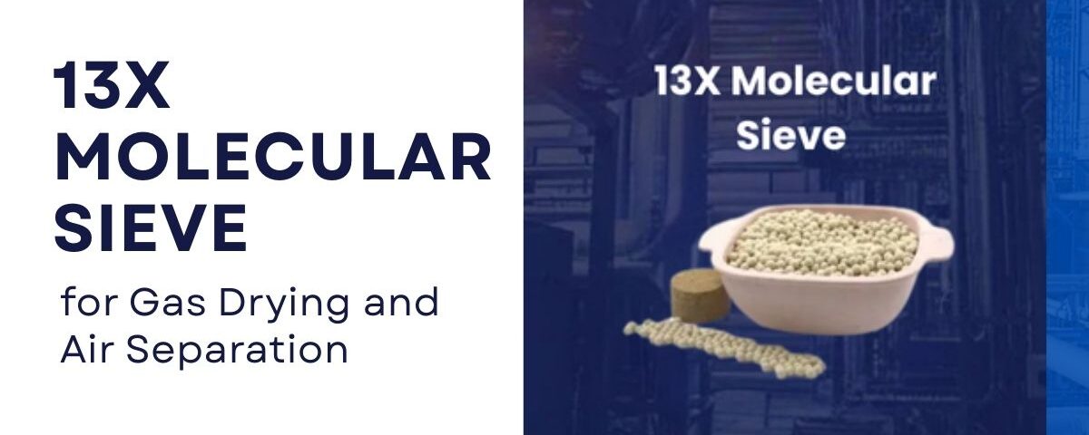 13X molecular sieve pellets used for gas drying and air separation applications