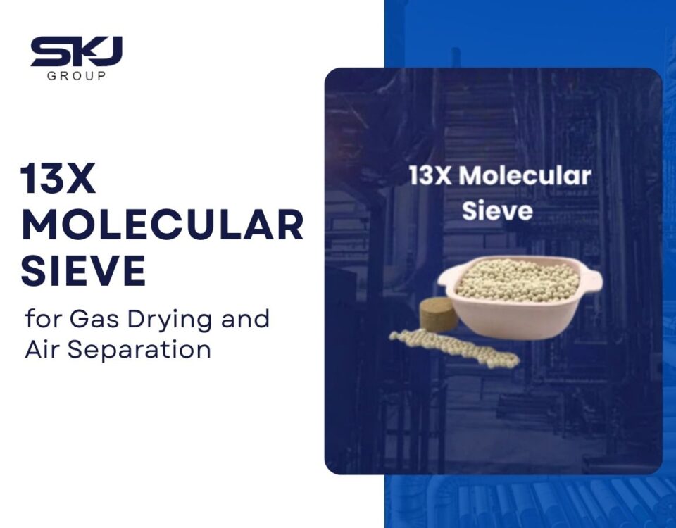 13X molecular sieve pellets used for gas drying and air separation applications