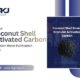 Coconut shell activated carbon used in modern water purification plants for effective filtration and contaminant removal