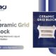 Ceramic grid block packing used in towers to improve liquid distribution and enhance mass transfer efficiency