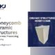 Honeycomb ceramic structures used in thermal processing systems for heat resistance and airflow efficiency