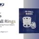 PP Pall Rings used in industrial columns to reduce pressure drop and improve mass transfer efficiency