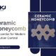 Ceramic honeycomb structure used in modern pollution control systems for industrial emission reduction