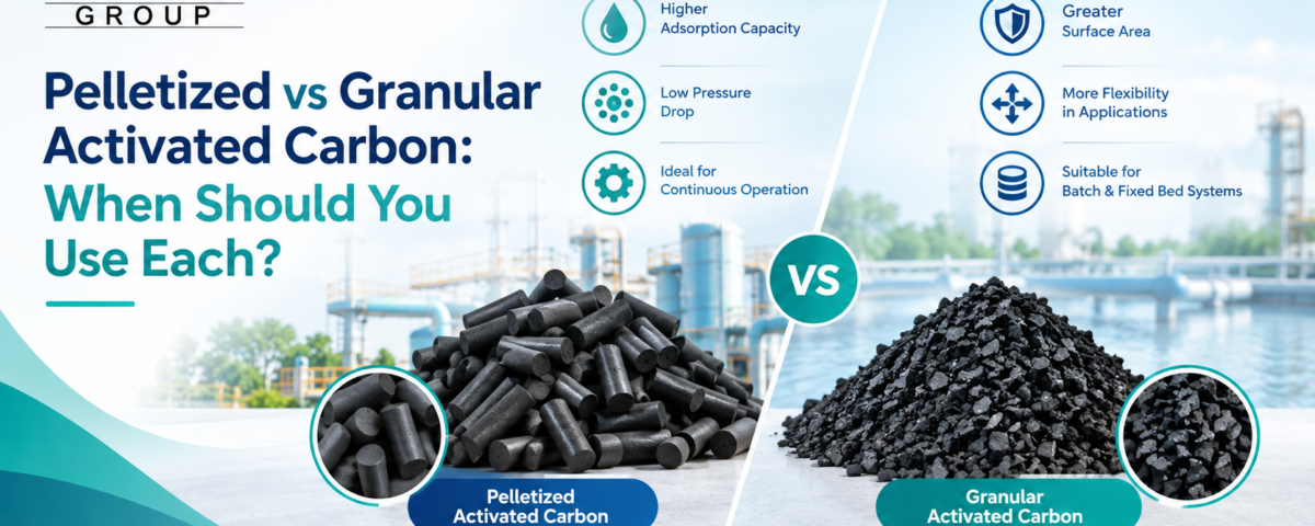 Pelletized vs Granular Activated Carbon: When Should You Use Each?
